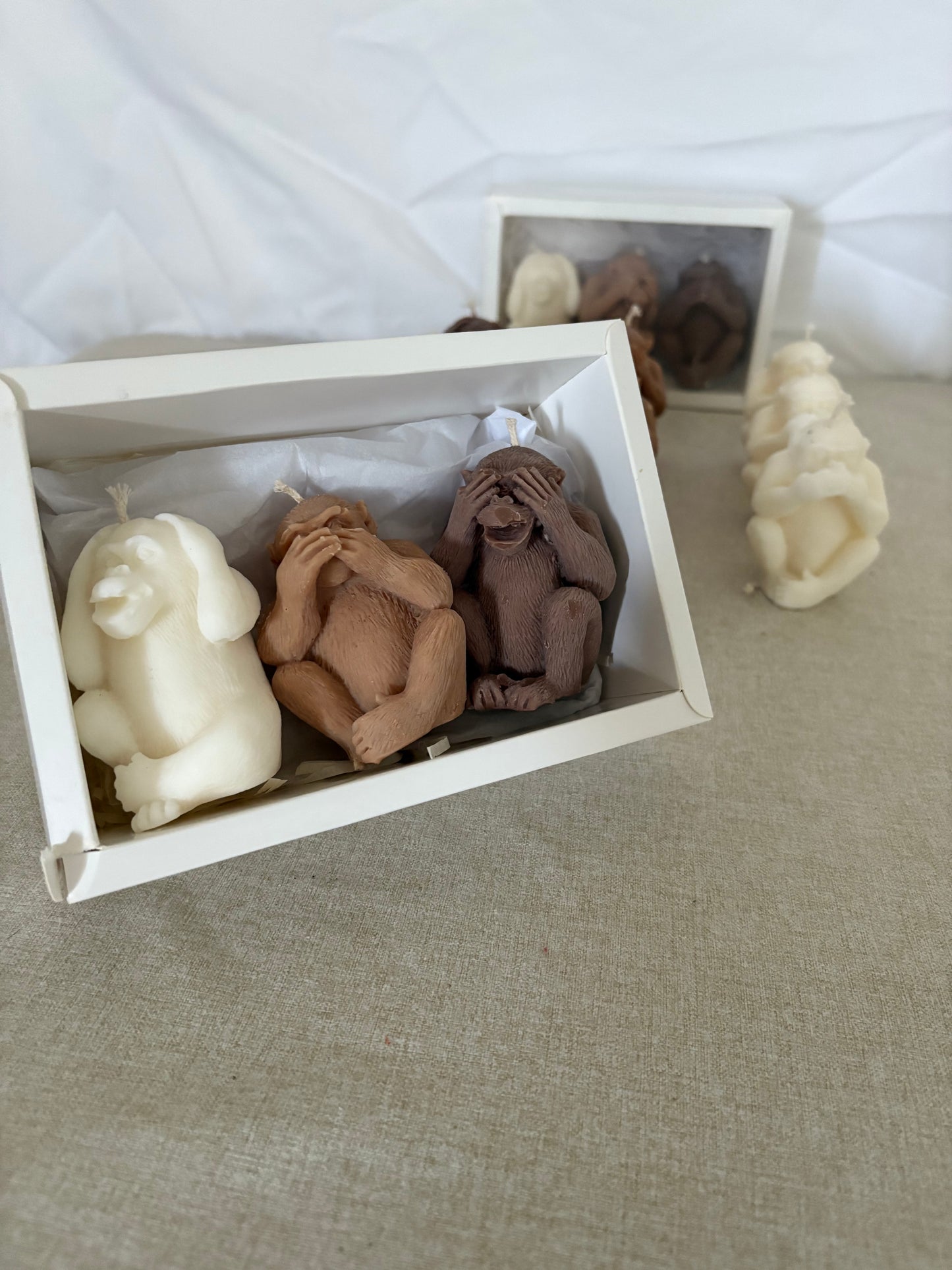Coffret - Les singes sages