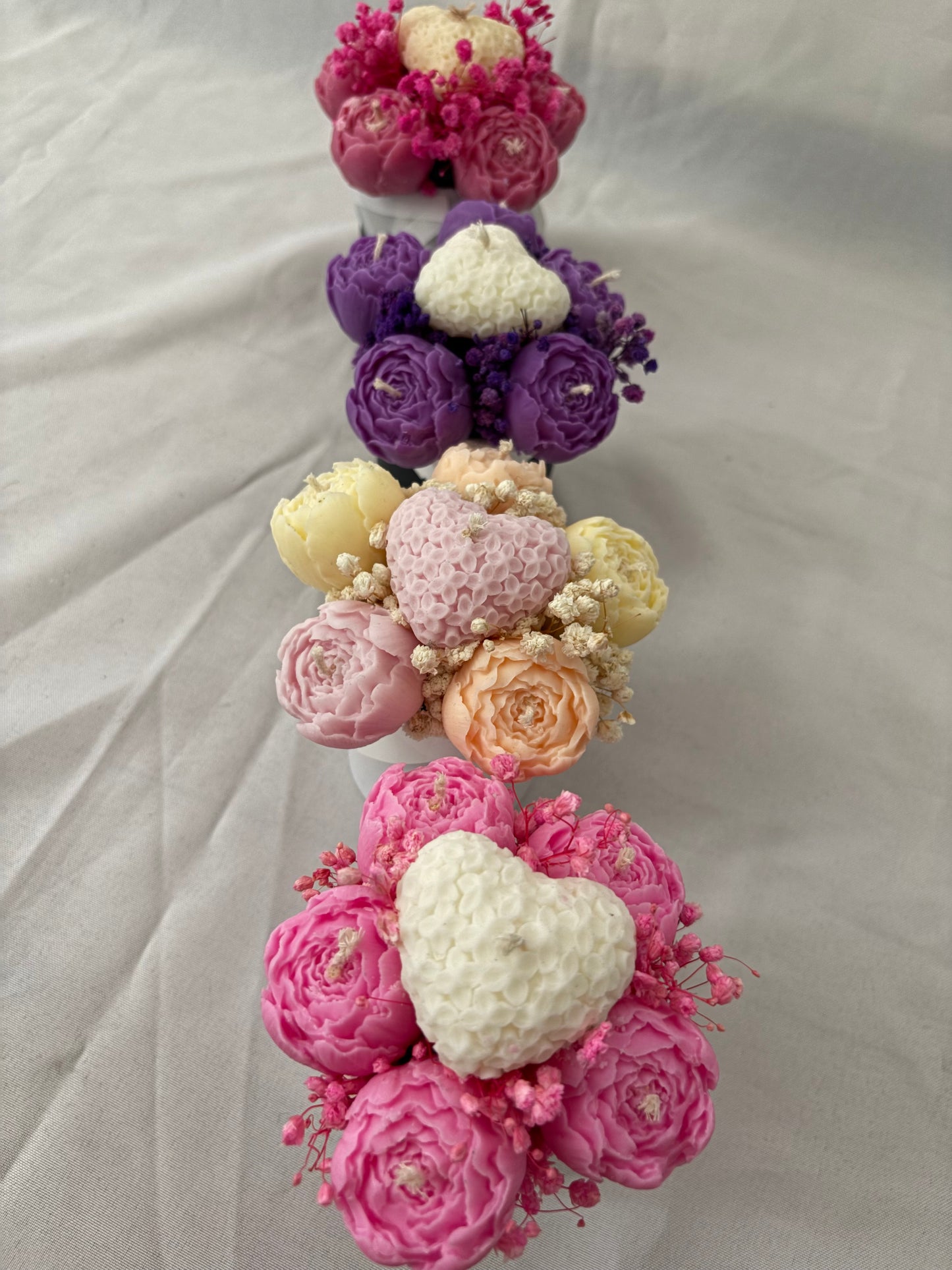 Le Mini Cœur de Pivoines - Personnalisable