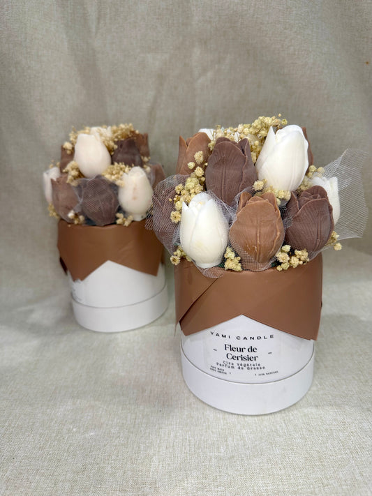Tulipes d'Amour - Marron/Beige