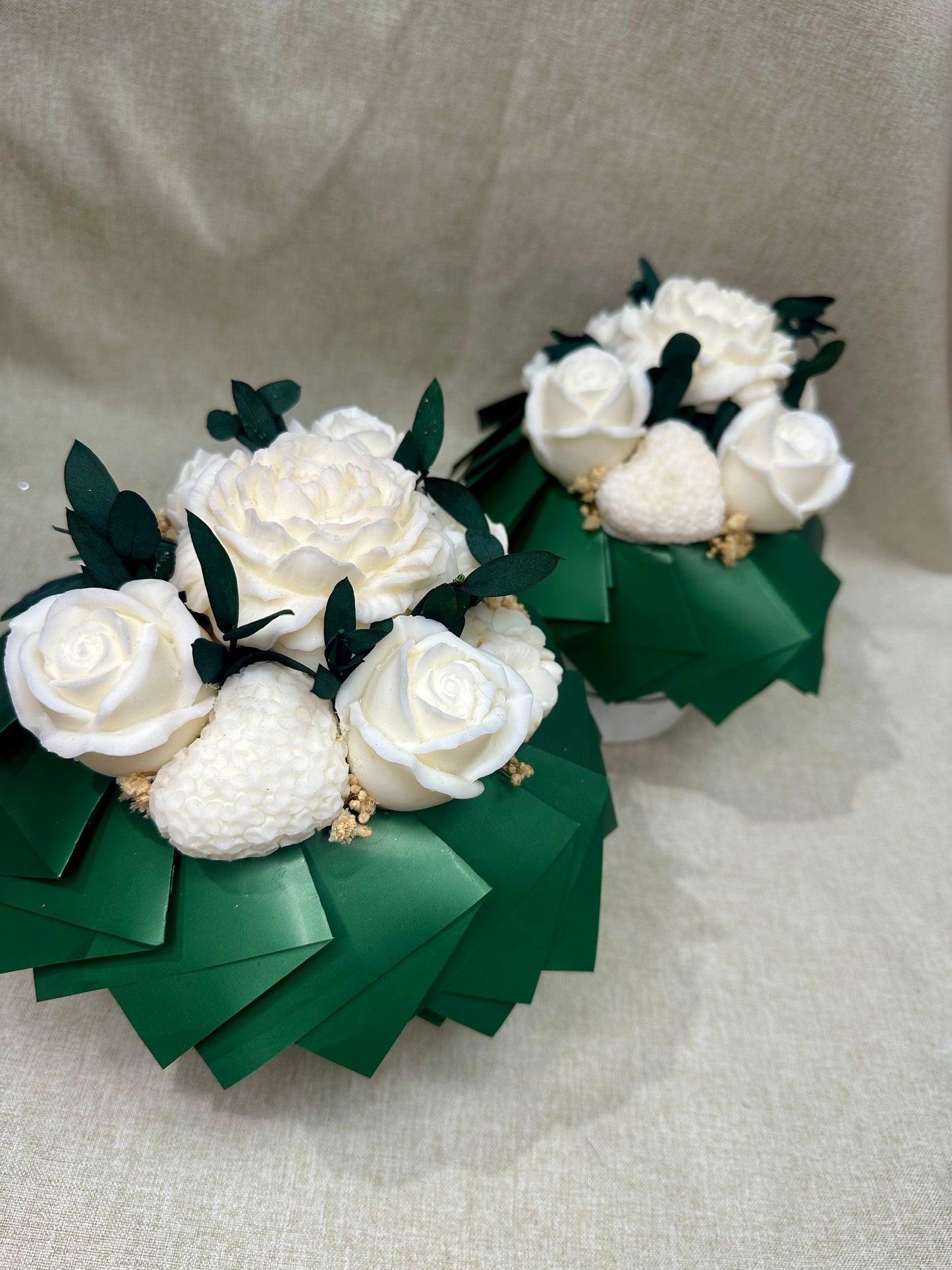 Instant Maman - Blanc/Vert sapin